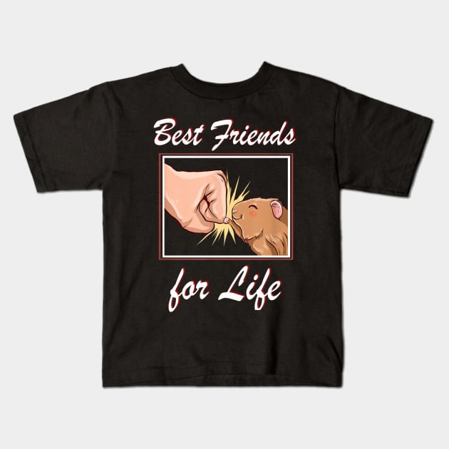 Guinea Pig Lover | Best friend for life Kids T-Shirt by CathyStore